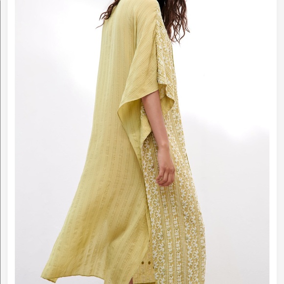 Zara Embroidered Long Dress - Picture 4 of 12